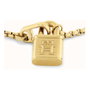 Tommy Hilfiger Bracelet en Acier Inoxydable Doré