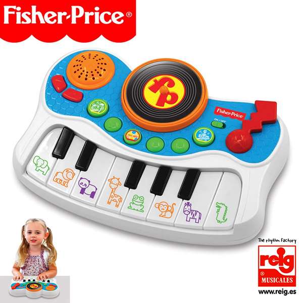 Reig Musical Kids Studio - Jouet musical et lumineux pour enfants 3 ans et plus avec 6 pièces - Fonctionne avec piles LR6 incluses