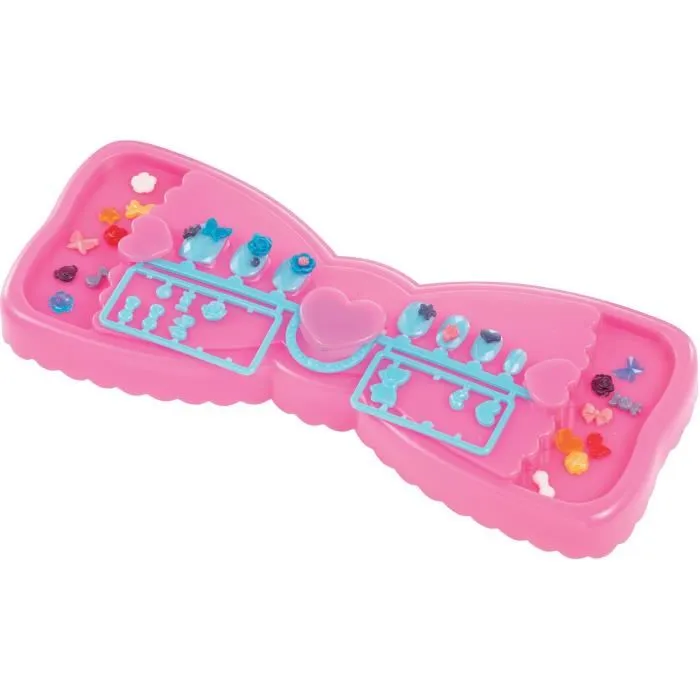 Aquabeads Studio d'Ongles à Décorer - Jeu de Manucure avec Poudre Magique - Sécuritaire et Autonome