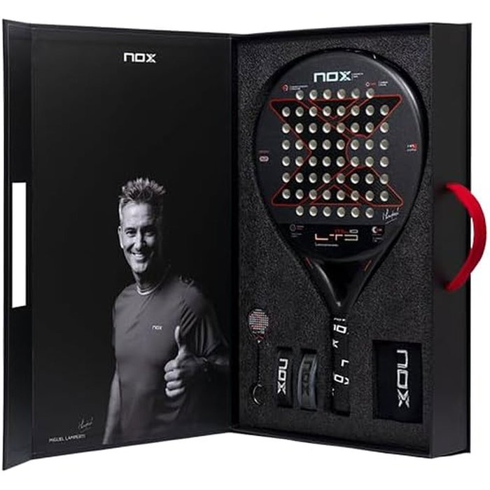 Raquette de Padel Nox PACK ML 10 LP CUP LTD23 Fibre de Carbone