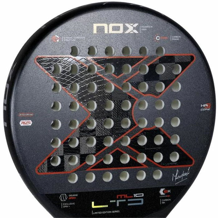 Raquette de Padel Nox PACK ML 10 LP CUP LTD23 Fibre de Carbone