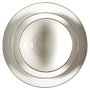Home Deco Factory Service de table Erina 12 pièces en porcelaine avec bordure dorée