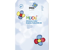 Kreul Feuilles en plastique semi-transparentes DIN A4 3u.MUCKI