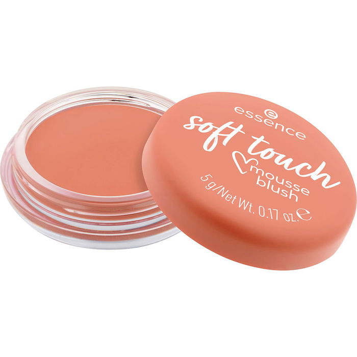 Essence Blush Mousse Teinte Nude 10 Cozy Clay 5 g - Fard à Joues Multi-Usages, Texture Douce, Finition Poudrée, Effet Éclatant Naturel