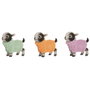 Home ESPRIT Figurine Décorative Mouton Shabby Chic Multicouleur (3 Unités)