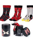 Cerdá Pack de 3 chaussettes Minnie, taille 36-43