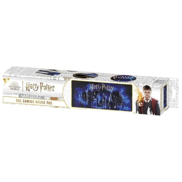 Subsonic Tapis de souris XXL Harry Potter 90 cm x 40 cm Tapis de bureau Gaming Licence Officielle