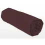 LOVELY HOME Drap-housse LH71599 160x200+25 cm Marron chocolat 100% Coton