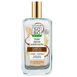 SO´BIO ETIC Huile Sèche Corps et Cheveux Coco Bio 100 ml