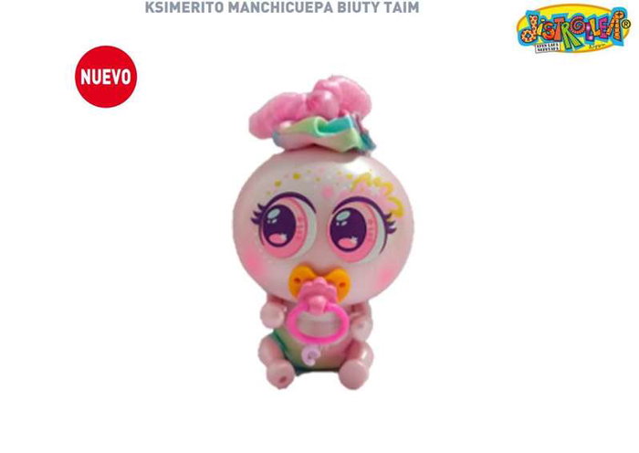 Bandai Ksimerito Manchicuepa Biuty Taim, Poupée avec accessoires de beauté Bandai Ksimerito Manchicuepa Biuty Taim, Poupée avec accessoires de beauté