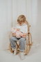Muñecas Arias - Poupée reborn Kira 45 cm, robe rose, avec sac de couchage, jouet pour enfants de 3 ans et plus