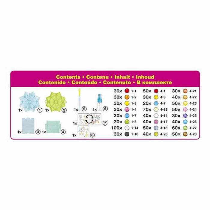 Aquabeads The Star Beads Creation Studio - Plus de 1000 perles multicolores