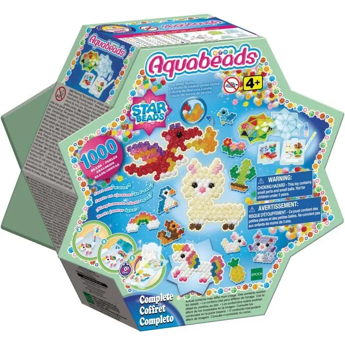 Aquabeads Studio de Création - Coffret avec Perles Étoiles pour Enfant à Partir de 6 Ans - 31601 Aquabeads Studio de Création - Coffret avec Perles Étoiles pour Enfant à Partir de 6 Ans - 31601