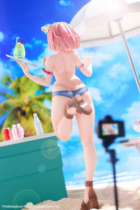 Original Illustration statuette PVC 1/7 Summer Waiter illustration by Kink Limited Edition 25 cm