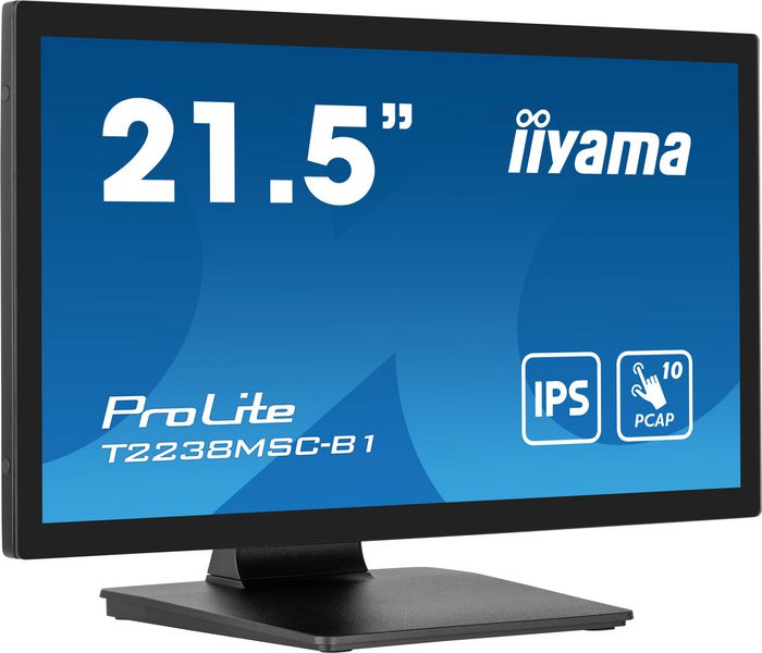 iiyama ProLite T2238MSC-B1 21.5” Moniteur Tactile IPS Full HD iiyama ProLite T2238MSC-B1 21.5” Moniteur Tactile IPS Full HD