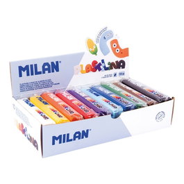 Milan Lot de 10 pâtes à modeler colorées 150 g