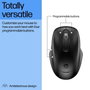HP Souris sans fil rechargeable ultra-rapide 515 - Charge en 3 min, autonomie 30 jours, 4000 ppp, ambidextre, 4 boutons programmables, dongle unifiant USB-C