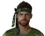 Atosa Bandeau de Tête Camouflage Vert pour Déguisement Militaire