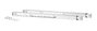 HP Hewlett Packard Enterprise Aruba Networking X414 Kit de montage universel 1U à 4 poteaux