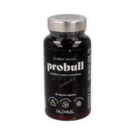 PALEOBULL Probull 60 capsules Probiotique 30 souches 25 milliards UFC Zinc Inuline