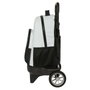 Real Madrid C.F. Cartable à roulettes 24/25 Blanc Gris 33 x 45 x 22 cm
