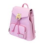 Loungefly Sac à dos Los Teleñecos Miss Piggy Disney Loungefly 28 cm, Saffiano vegan, poches avec fermetures, bandoulière réglable