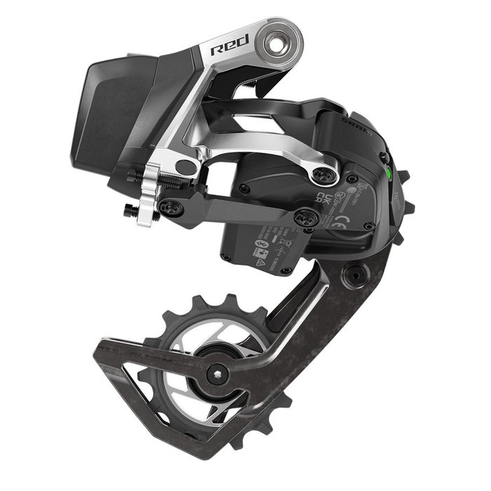 Sram Cambio RED AXS 12V 36D Carbone Noir/Argent Sram Cambio RED AXS 12V 36D Carbone Noir/Argent