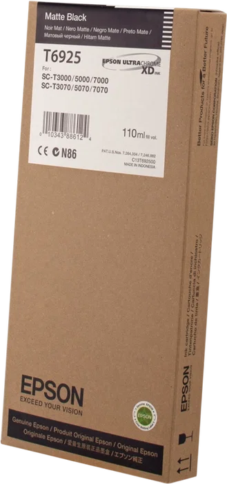 Epson T6925 Noir mat Cartouche d'encre 110ml