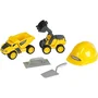 Set de jouets de plage Klein Volvo Power Jaune