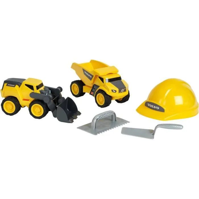 Set de jouets de plage Klein Volvo Power Jaune Set de jouets de plage Klein Volvo Power Jaune