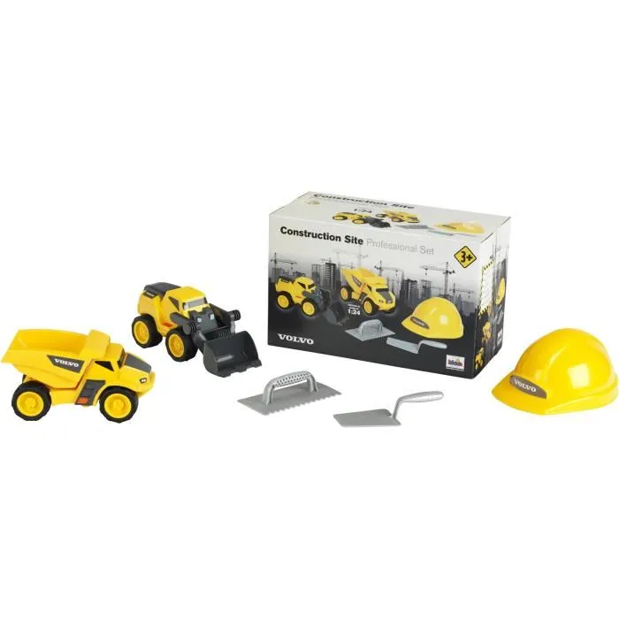 Set de jouets de plage Klein Volvo Power Jaune Set de jouets de plage Klein Volvo Power Jaune