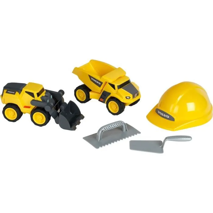 Set de jouets de plage Klein Volvo Power Jaune Set de jouets de plage Klein Volvo Power Jaune