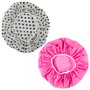 Cosmetic Club Lot de 2 Bonnets de Bain en PVC