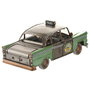 Home ESPRIT Figurine Décorative Voiture Vintage Vert et Argenté