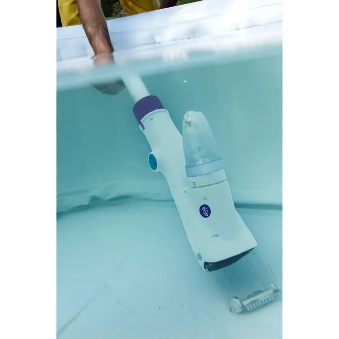 Gre - Nettoyeur Aspirateur électrique à batterie 9.6V pour piscine et spa - Léger, compatible tous types, nettoie fond, parois et angles