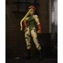Jada - Figurine articulée Street Fighter Cammy en métal - 15 cm avec accessoires amovibles - À partir de 8 ans