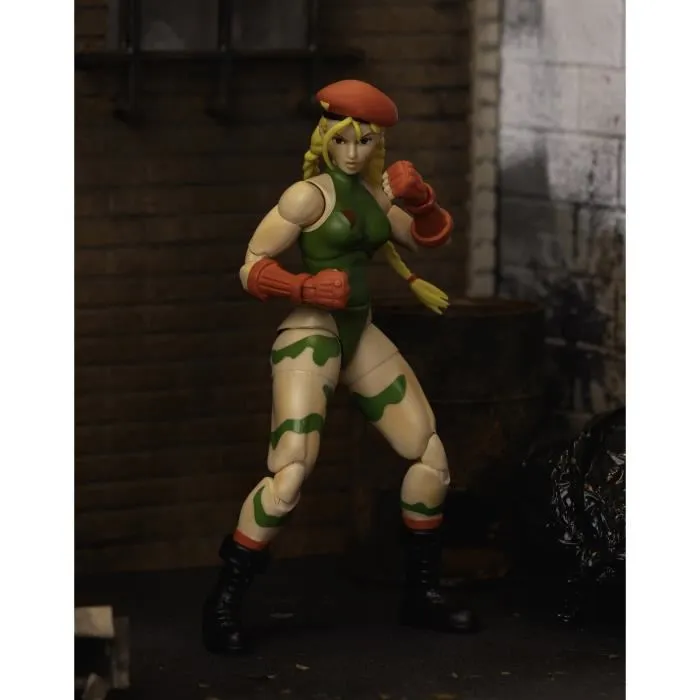 Jada - Figurine articulée Street Fighter Cammy en métal - 15 cm avec accessoires amovibles - À partir de 8 ans