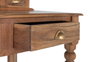 GINER Y COLOMER - Coiffeuse en bois d'acacia naturel couleur noisette - 165 x 120 x 60 cm