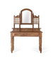 GINER Y COLOMER - Coiffeuse en bois d'acacia naturel couleur noisette - 165 x 120 x 60 cm