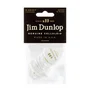 DUNLOP Pack de 12 médiators Genuine Celluloid Blanc - X Heavy