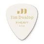 DUNLOP Pack de 12 médiators Genuine Celluloid Blanc - X Heavy