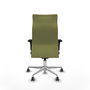 Piqueras Y Crespo Fauteuil de bureau Albacete, Vert olive, Mécanisme synchrone