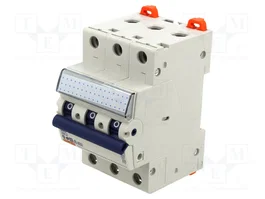 GEWISS Disjoncteur MCB MT 60 3 Pôles 20A