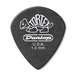 Dunlop Tortex Jazz III Pitch Black 1,0 mm (Pack de 12)