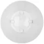 Elho Pot de fleurs Brussels rond sur roulettes - Lot de 2 - Blanc - Ø35 x H33 cm et Ø39 x H36.5 cm - 55 L - Pour plante d'intérieur