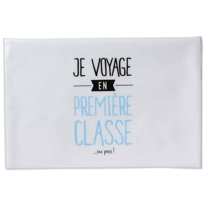 Jet Lag Porte-documents de voyage type pochette en PVC
