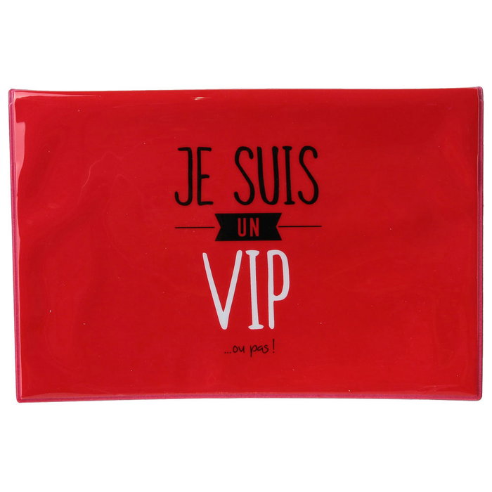 Jet Lag Porte-documents de voyage type pochette en PVC