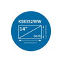Kensington Filtre de confidentialité Magnétique MagPro pour Ecran PC Portable 14" (16:9) - Protection Visuelle, Antireflet, Réduction Lumière Bleue, Réversible