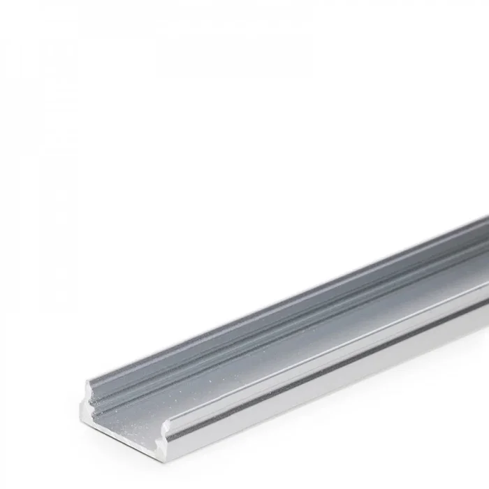 Greenice Profilé Aluminium pour Ruban LED avec Diffuseur Transparent 2m Greenice Profilé Aluminium pour Ruban LED avec Diffuseur Transparent 2m