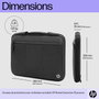 HP Housse pour ordinateur portable 14 pouces Renew Executive - Protection avec rangements, matériau recyclé et résistant à l'eau